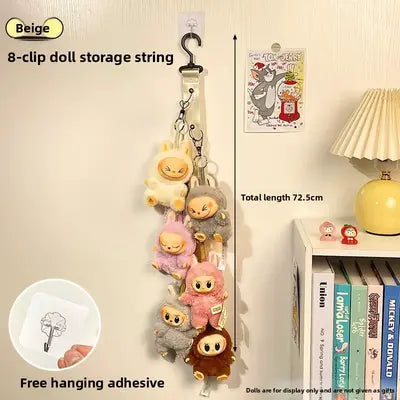 8 Clip Storage Hanger Cute Collectables NZ