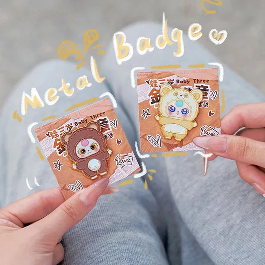 Baby Three - Badge of Metal Blind Badge