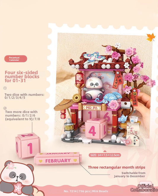 Mr Pa - Bring Good Luck DIY Calendar