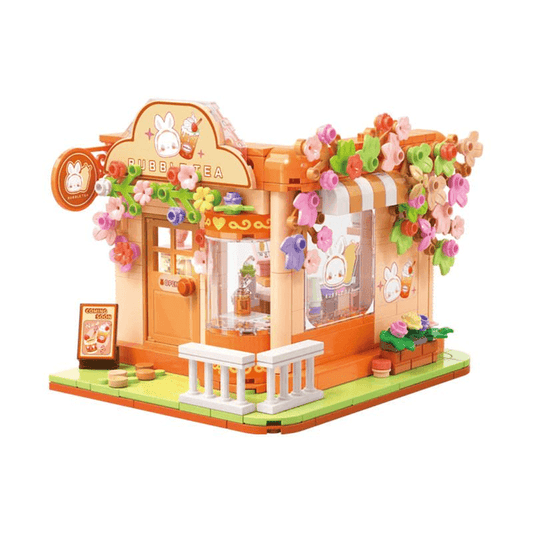 Emma - Caramel Milk Tea Shop DIY Building Block Set