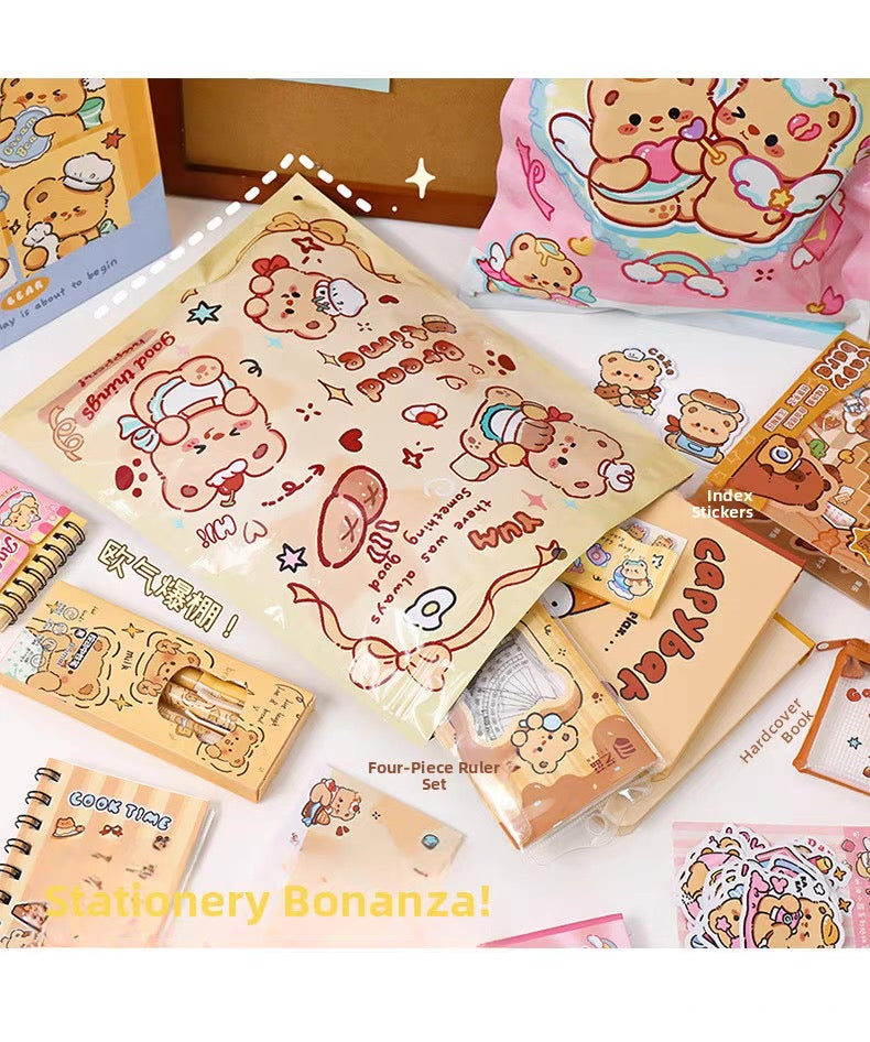 Bear Themed Mystery Stationary Packs