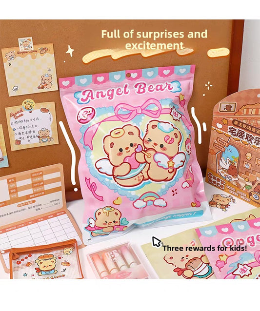 Bear Themed Mystery Stationary Packs