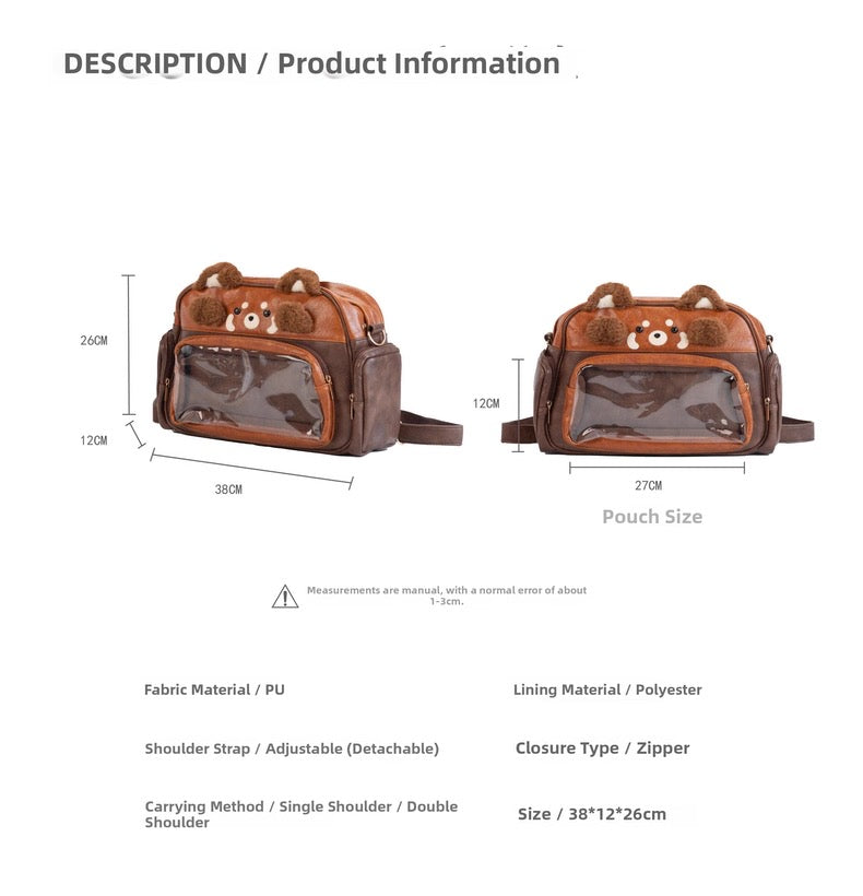 Red Panda Back Pack