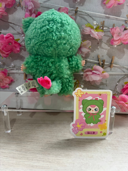 Confirmed Baby Three - “Purple Flower” Cute Collectables NZ