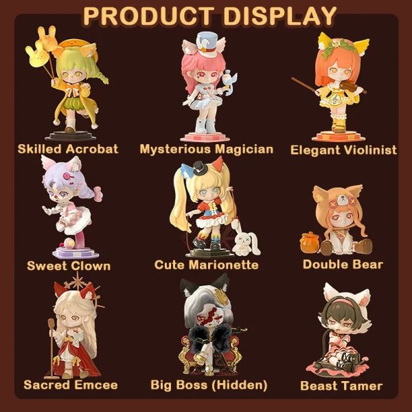MIROO - Circus Carnival Blind Box Cute Collectables NZ