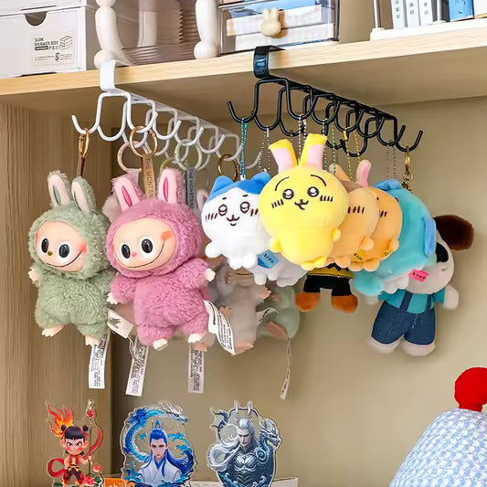 Keychain Shelf Hanger with Hooks