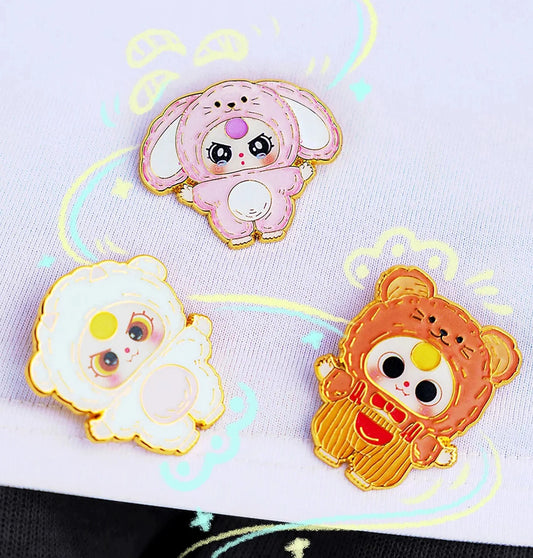 Baby Three - Badge of Metal Blind Badge