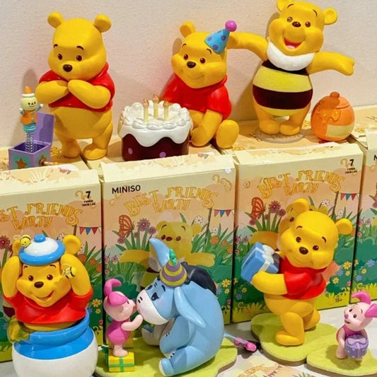 Miniso - Winnie the Pooh Best Friends Birthday Blind Box Cute Collectables NZ