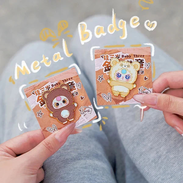 Baby Three - Badge of Metal Blind Badge