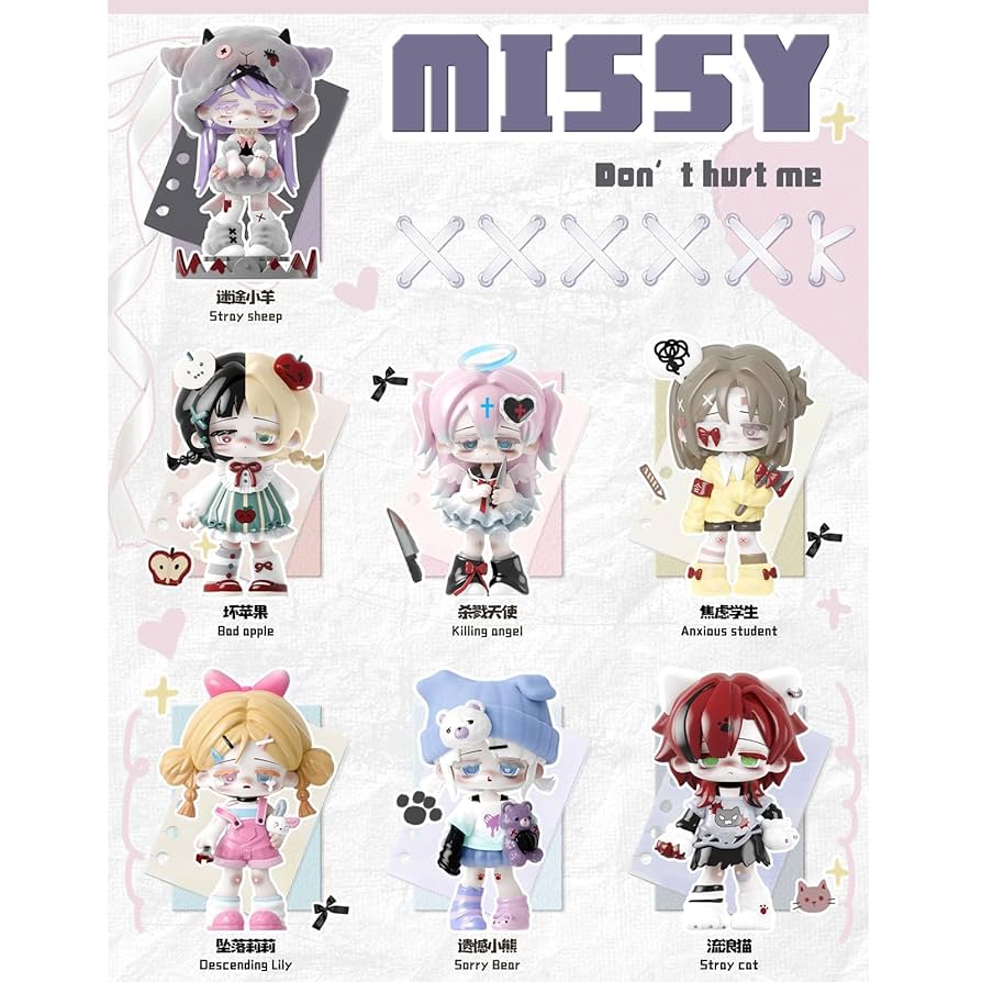 Missy - Sweet Mourning Lolita Blind Box Cute Collectables NZ