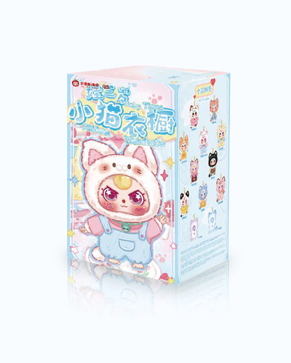 Baby Three Kitten Wardrobe Plush Blind Box Cute Collectables NZ