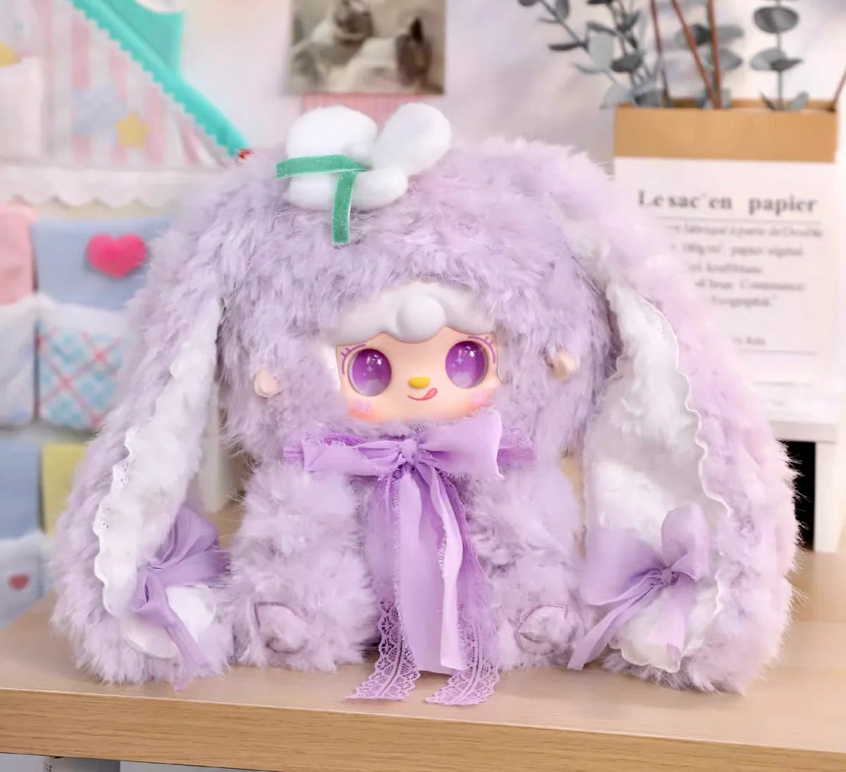 Yooki - 400% Bunny’s Floral Fragments Blind Box