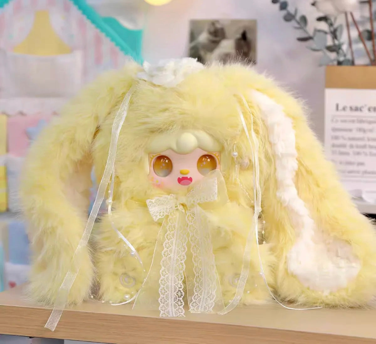Yooki - 400% Bunny’s Floral Fragments Blind Box