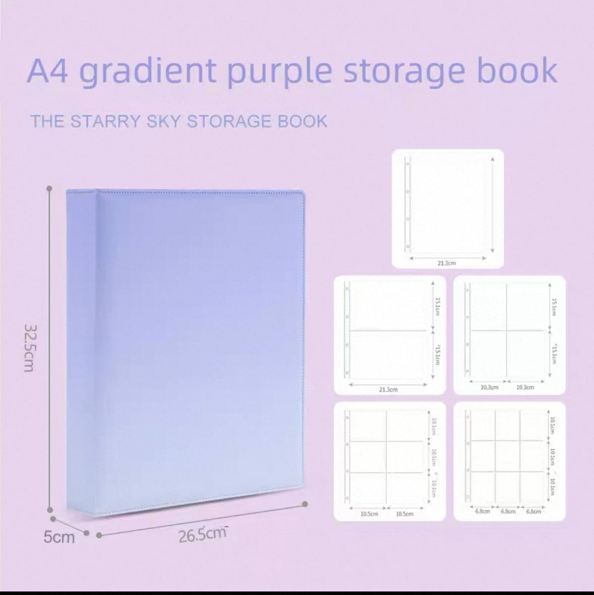 A4 Card Folders