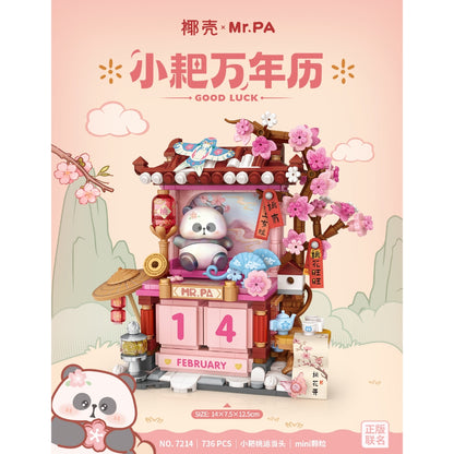 Mr Pa - Bring Good Luck DIY Calendar