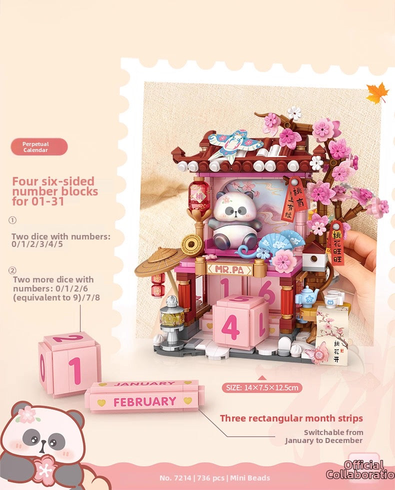 Mr Pa - Bring Good Luck DIY Calendar