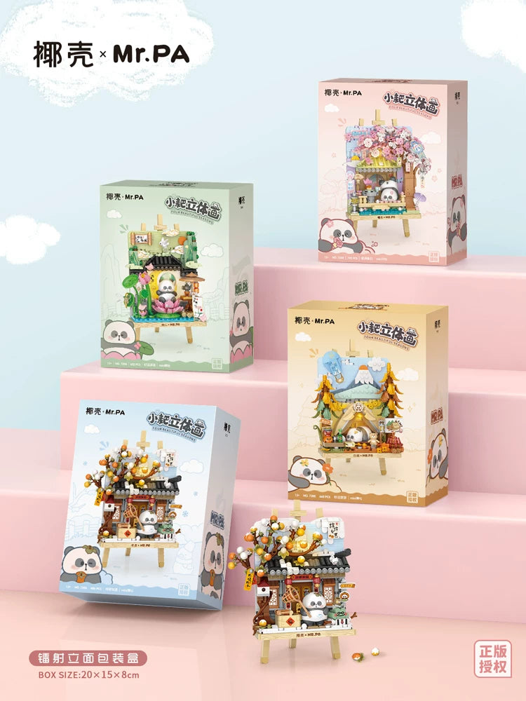 Mr Pa - Four Beautiful Seasons Building Block Set