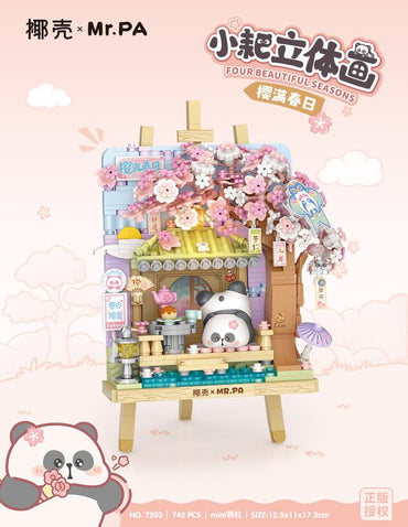 Mr Pa - Four Beautiful Seasons Building Block Set
