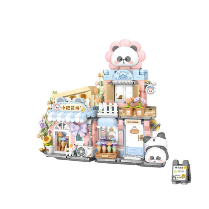 Mr Pa - Flower Shop Building Block Set