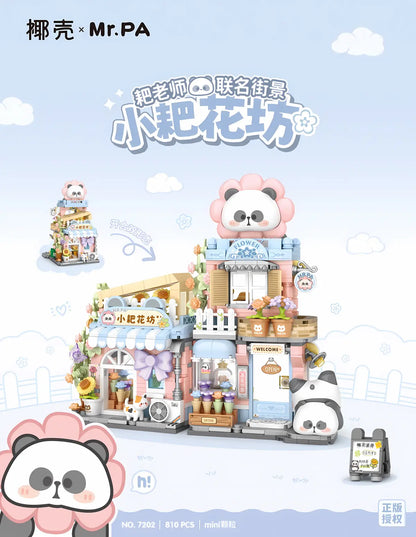 Mr Pa - Flower Shop Building Block Set