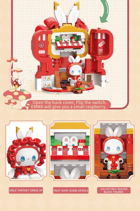 Emma - Dream House Building Block Set