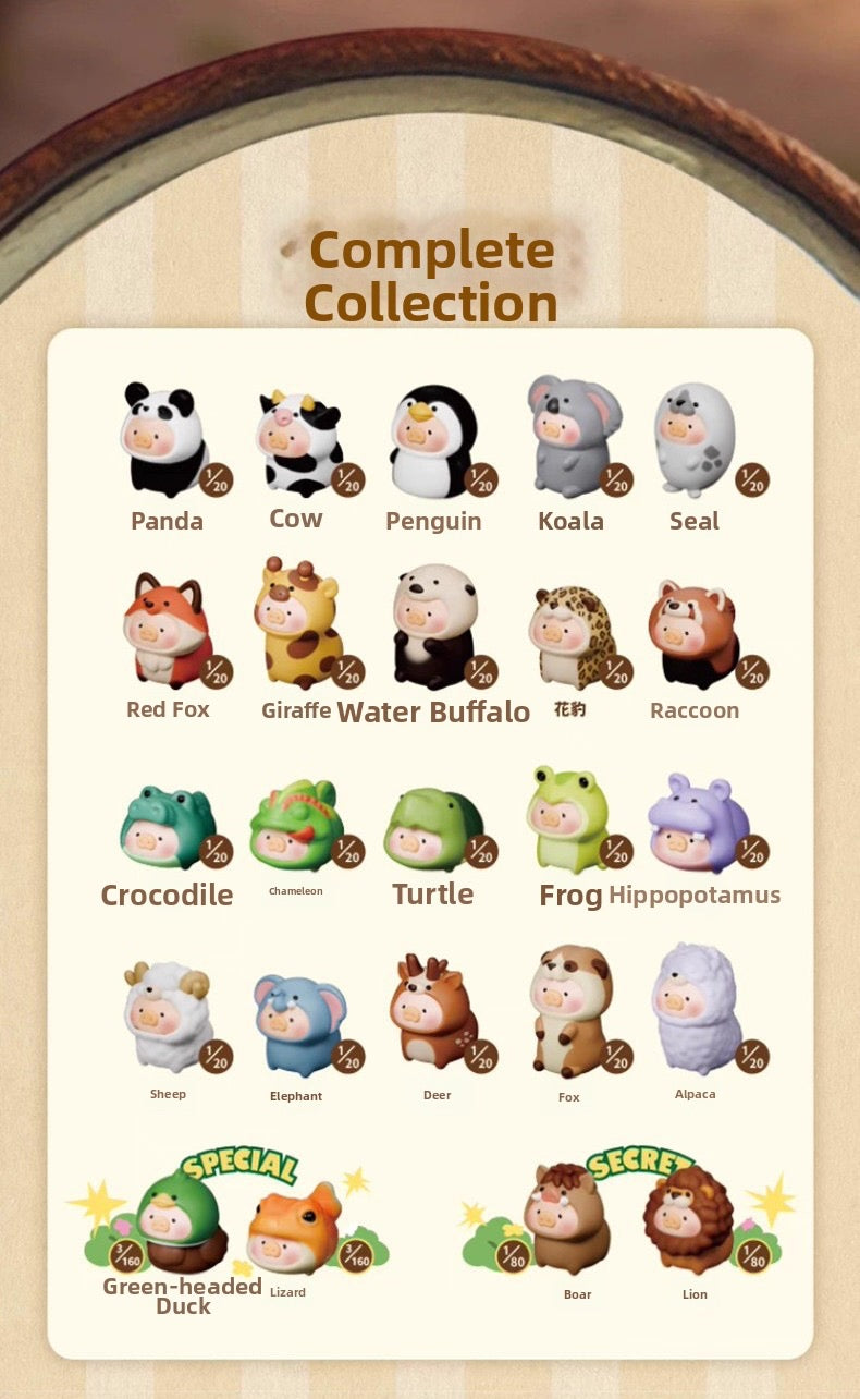 Lulu Pig - Mini Animal Party Blind Bag