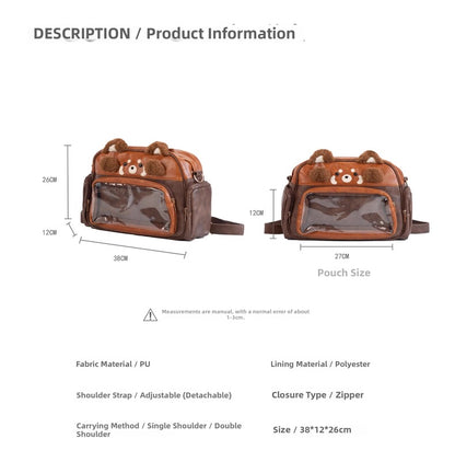 Red Panda Back Pack