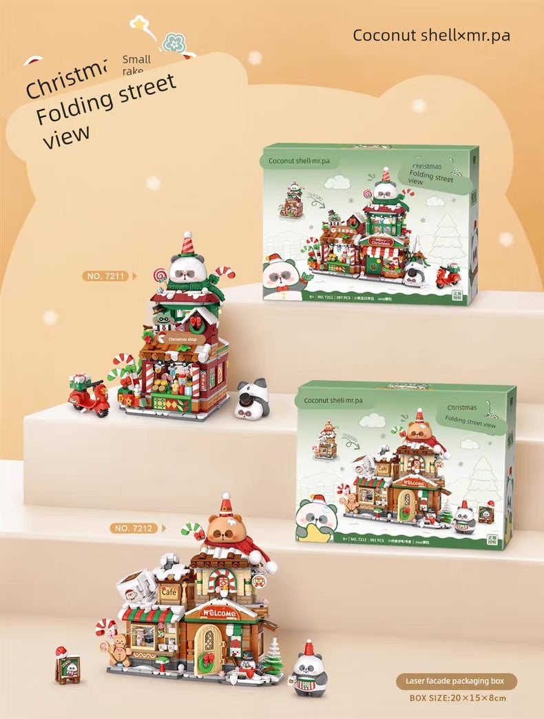 Mr Pa - Christmas Building Block Sets