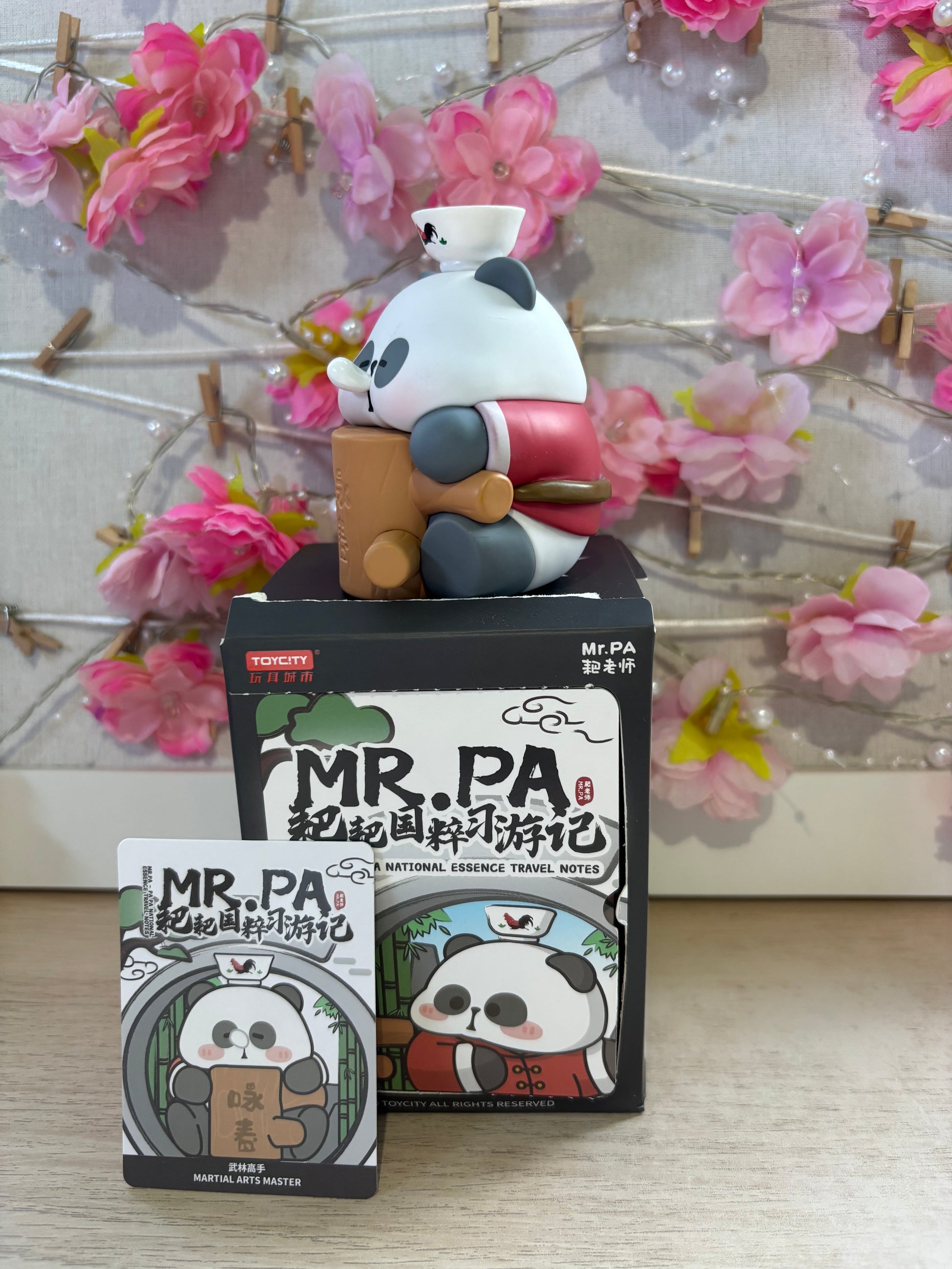 Confirmed Mr Pa “Martial Arts Master” Cute Collectables NZ
