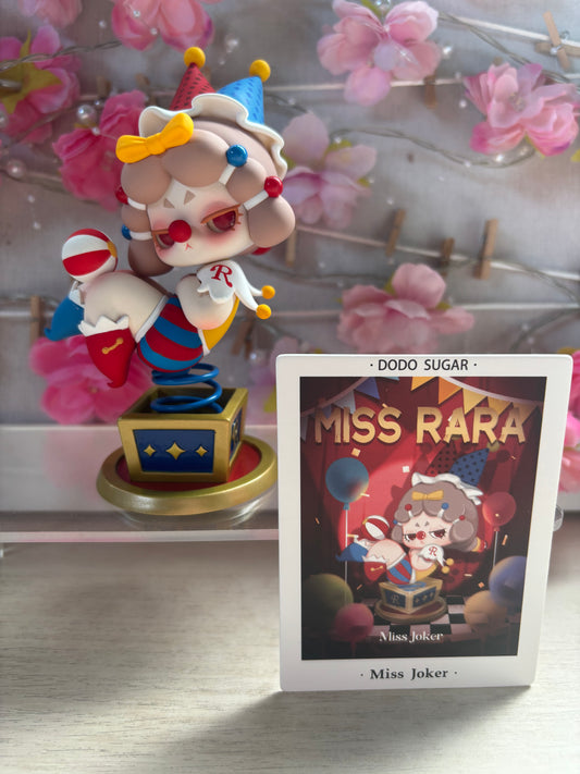 Confirmed DODO RARA “Miss Joker” Cute Collectables NZ