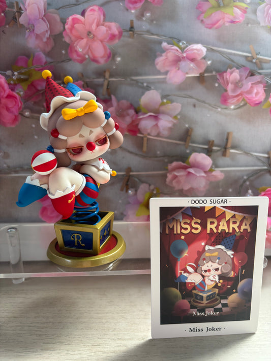Confirmed DODO RARA “Miss Joker” Cute Collectables NZ