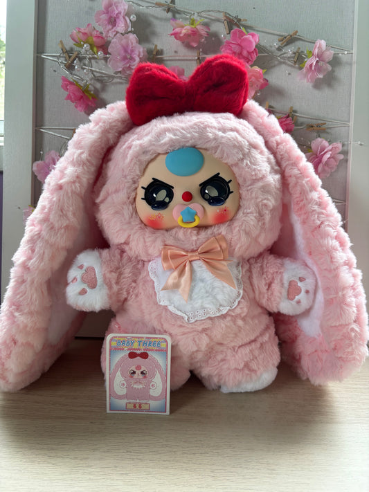 Confirmed Baby Three 400% “Pink Bunny” Cute Collectables NZ