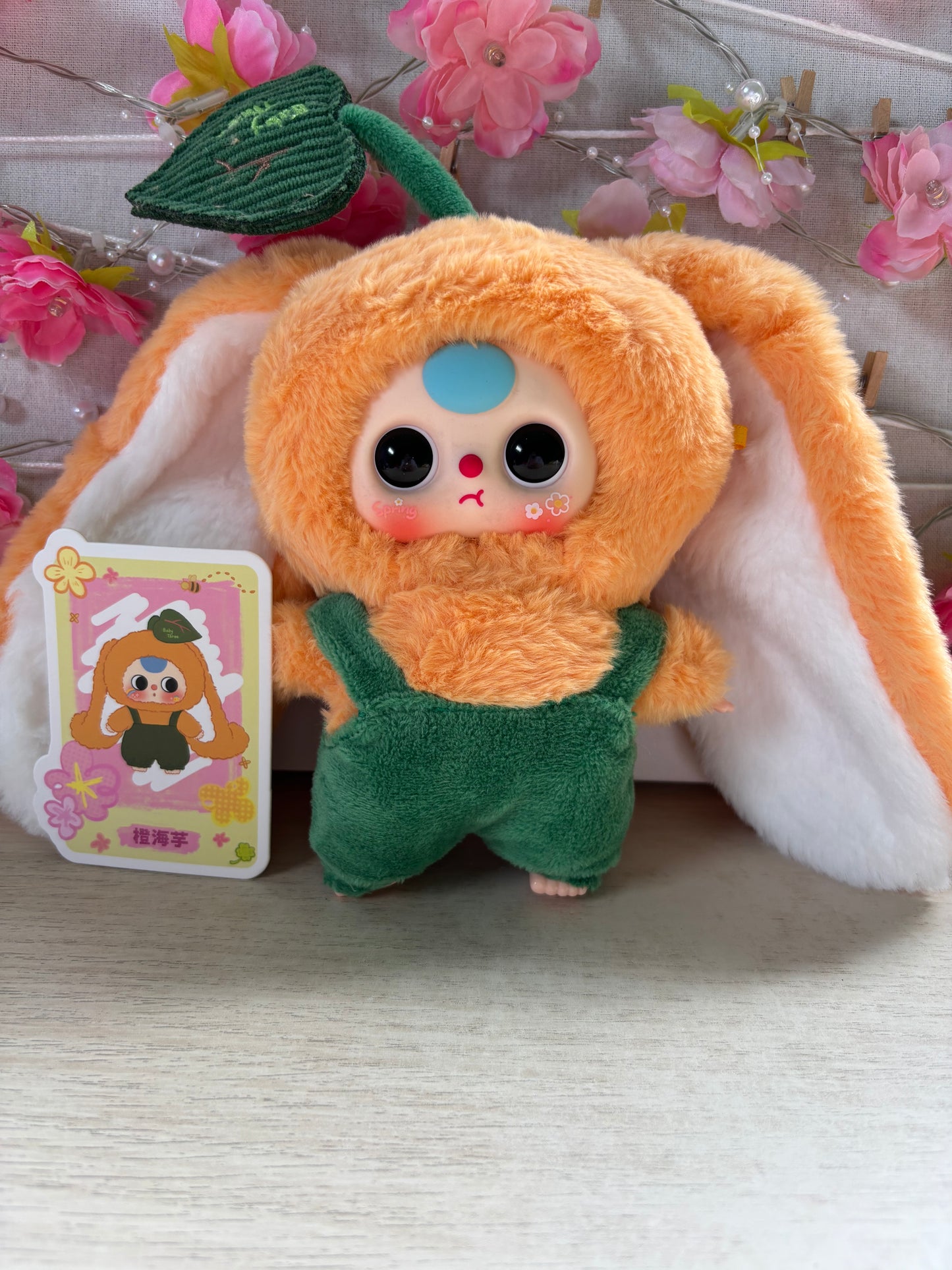 (Copy) Confirmed Baby Three - “Orange Flower” Cute Collectables NZ