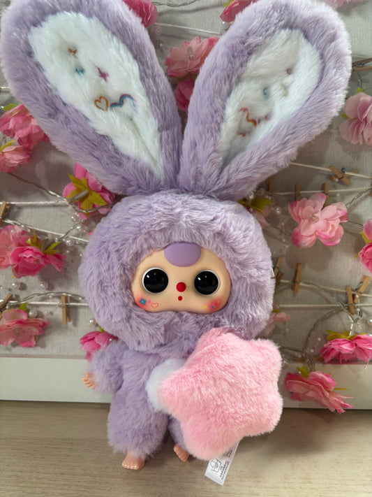 Confirmed Baby Three “Purple Bunny”