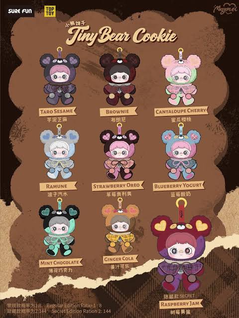 MayMei - Tiny Bear Cookie Blind Box