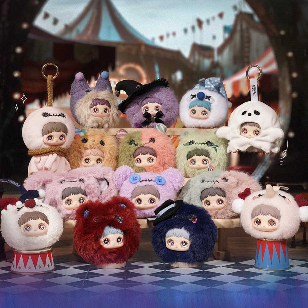 MayMei - Circus Plush Keychain Blind Box Cute Collectables NZ